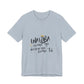 Golden Wolf Energy Unisex jersey short sleeve tee Printify