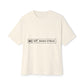 Plain Minimal Black Unisex Oversized Boxy Tee - snazzymerch