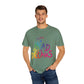 Unisex Garment-Dyed T-Shirt Inspired by Coldplay’s Iconic A Head Full of Dreams Printify
