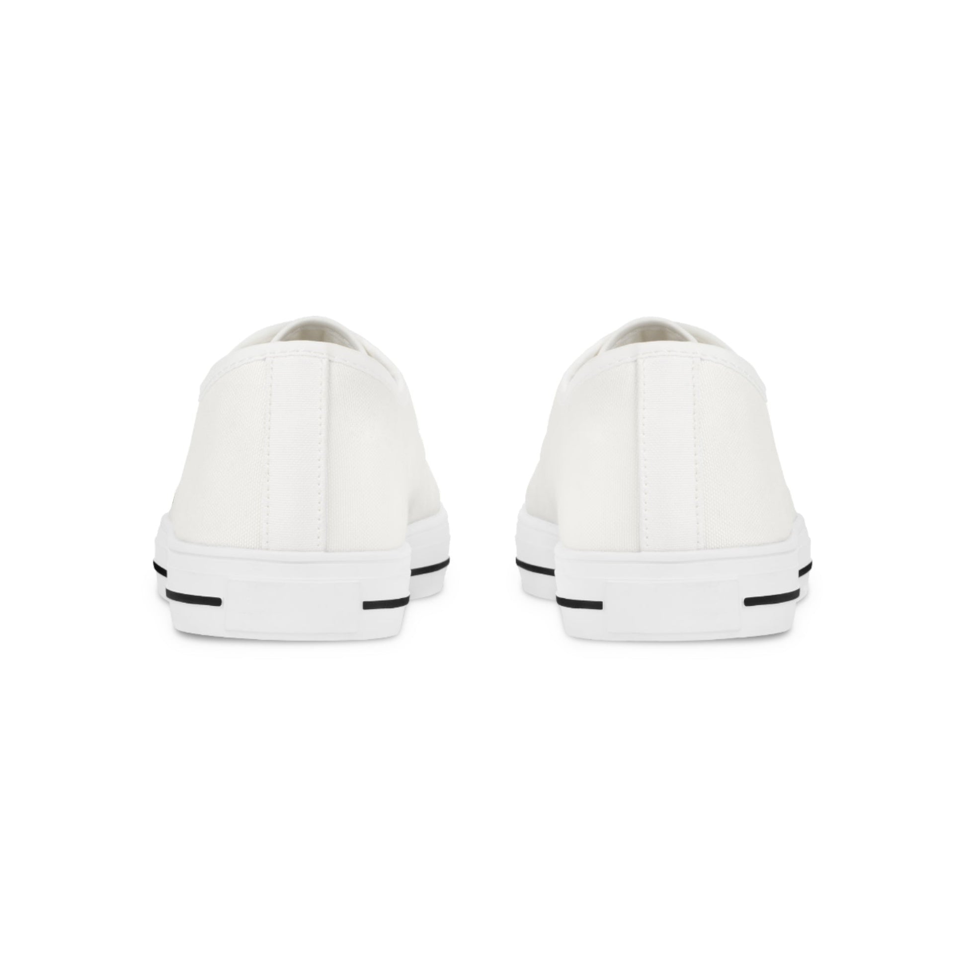 Signature Line Art – Unisex Low Top Sneakers Printify