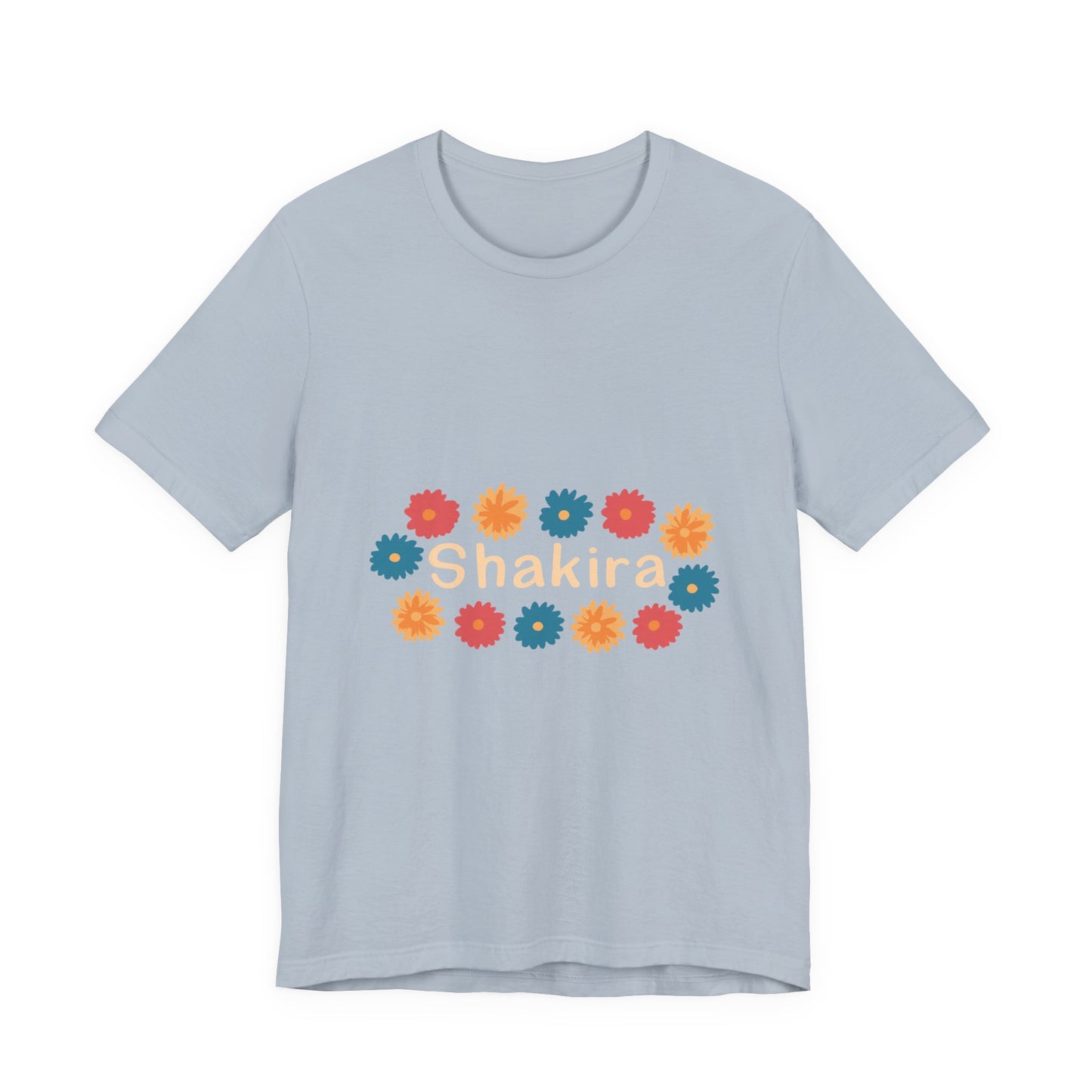 Retro Floral Groove Unisex jersey short sleeve tee Printify