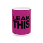 Bold Lettering Ceramic Mug, (11oz, 15oz) - snazzymerch