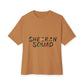 Sheeran Squad Oversized Boxy Tee | SnazzyMerch