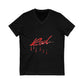 Carti Bold Wordmark Unisex Jersey Short Sleeve V-Neck Tee - snazzymerch
