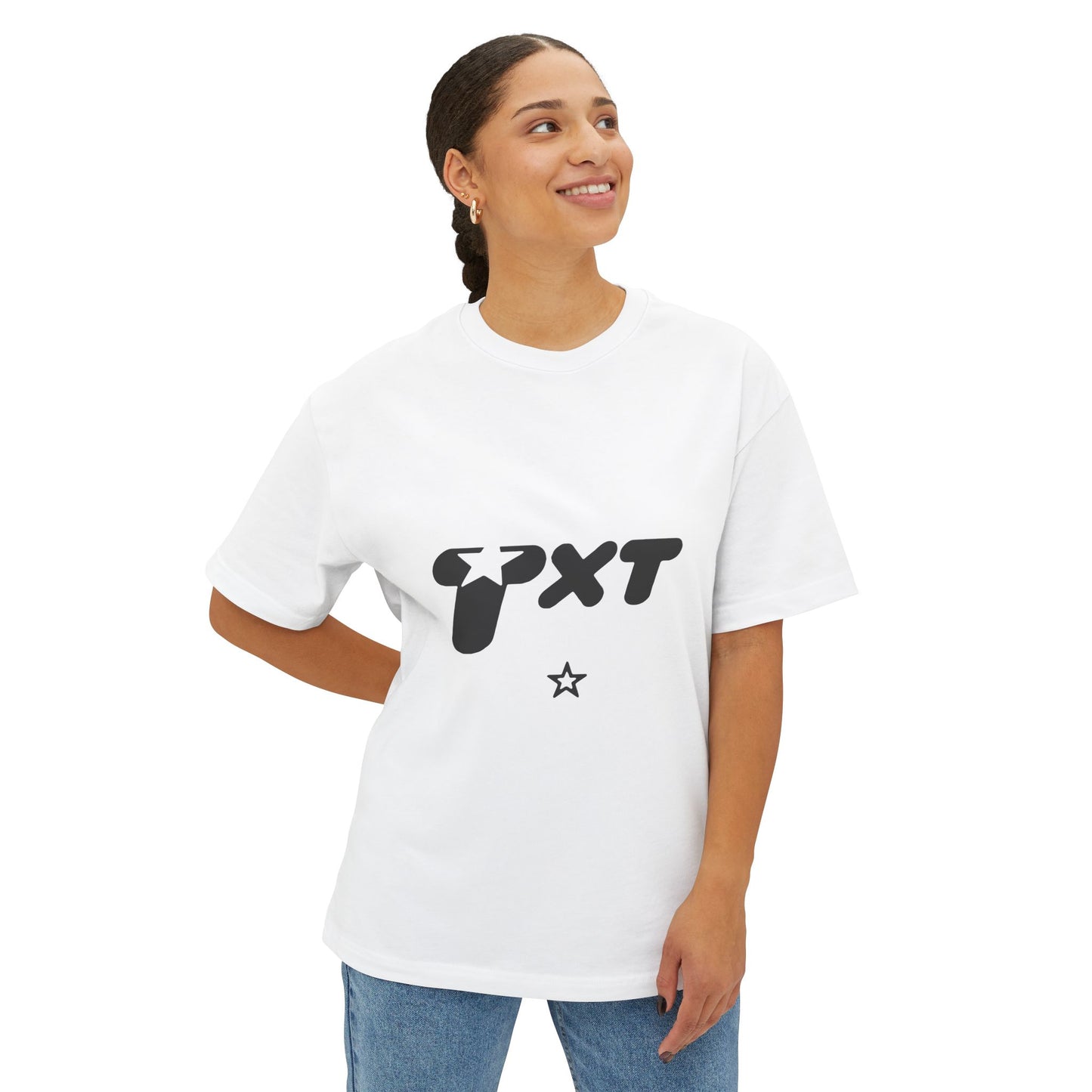 Prism Vibe Collective Unisex Oversized Boxy Tee - snazzymerch