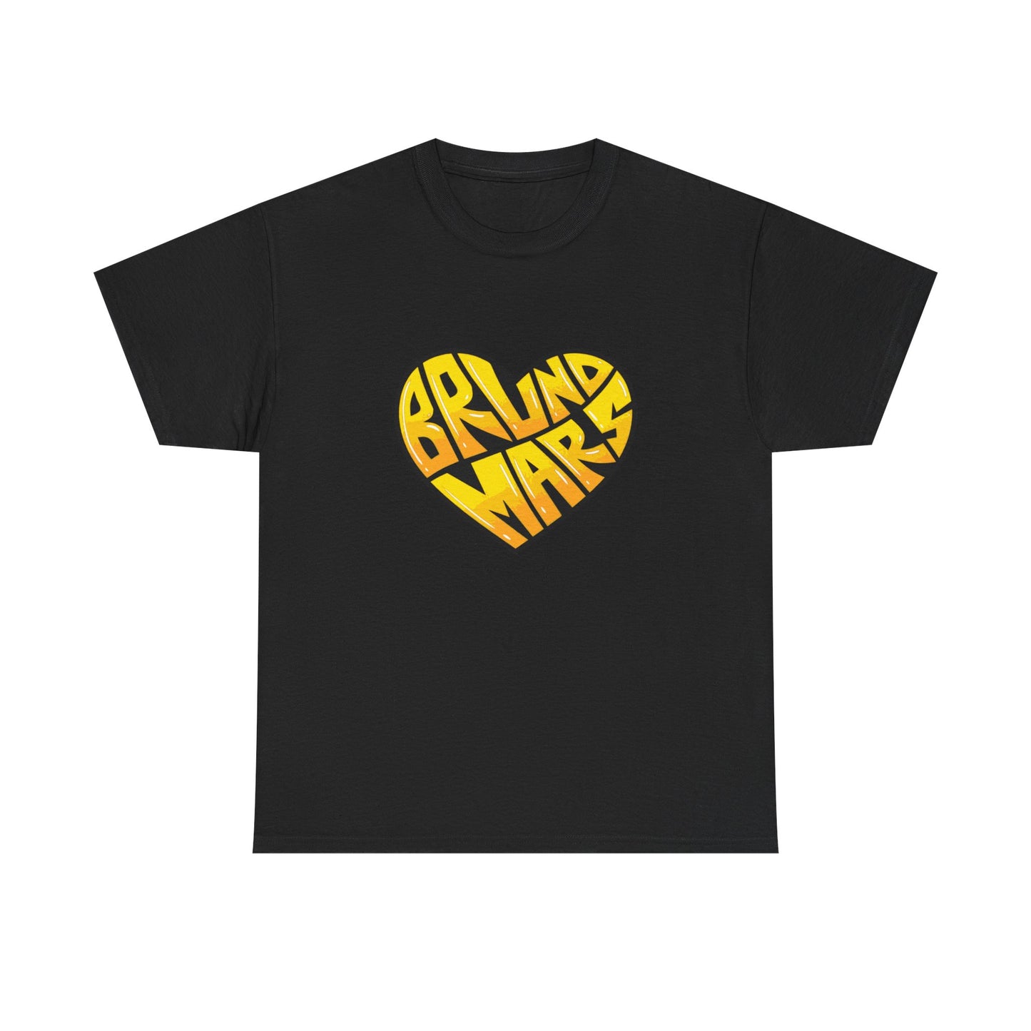 Loud Love Retro Heart Unisex Heavy cotton Tee Printify
