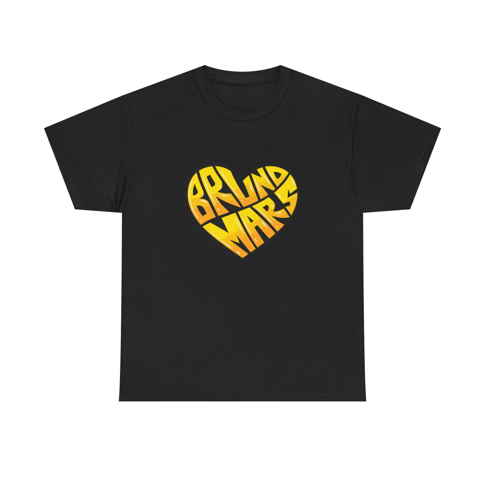 Loud Love Retro Heart Unisex Heavy cotton Tee Printify