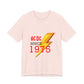 Golden Shockwave ‘75 Unisex short sleeve Tee Printify