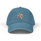 Geometric Lettering Denim Hat (Embroidery) - snazzymerch