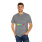 Unisex Garment-Dyed T-Shirt Inspired by Coldplay’s Signage Printify