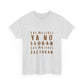 Hustle Over Tears Unisex Heavy cotton tee Printify