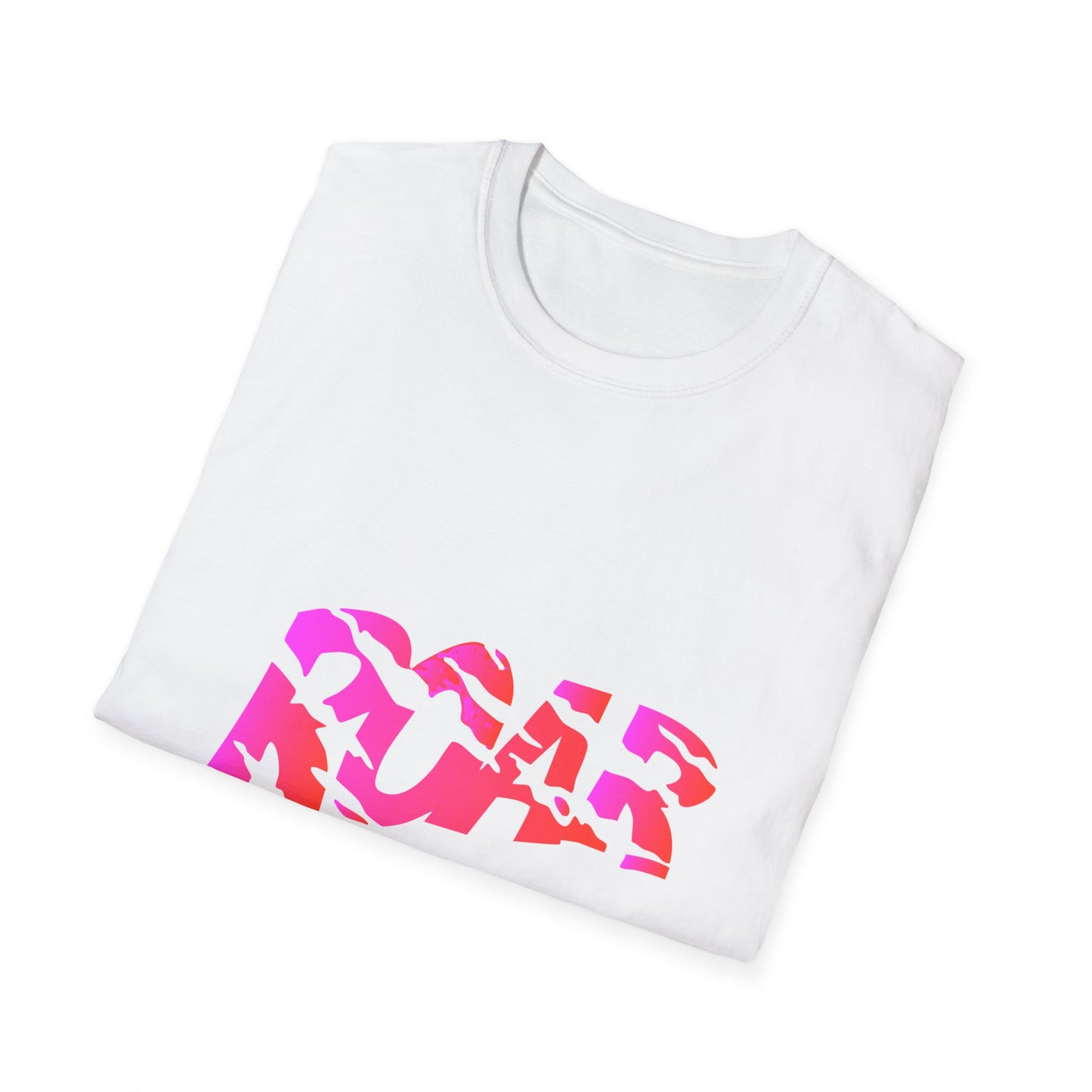 Gradient Roar - Unisex Softstyle T-shirt Printify