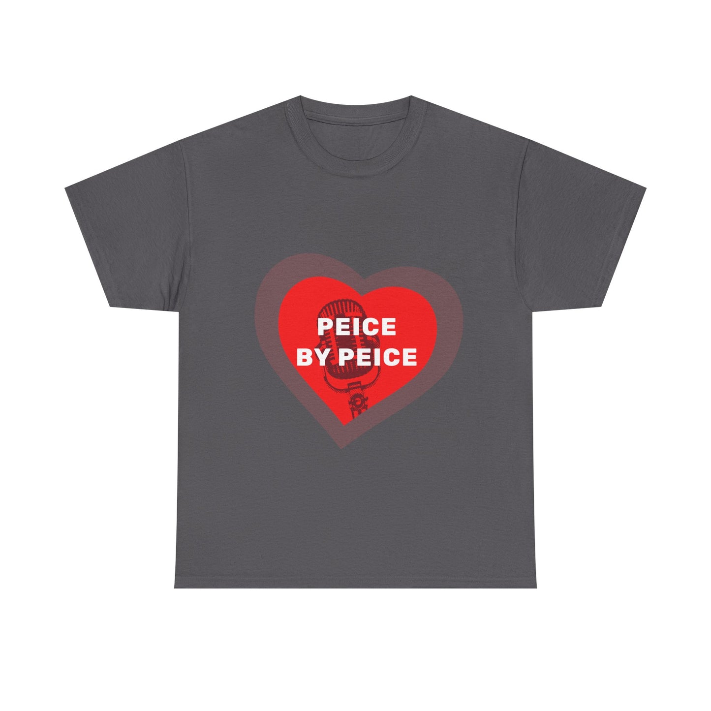 Piece by Piece Mic Drop Unisex Heavy cotton tee Printify