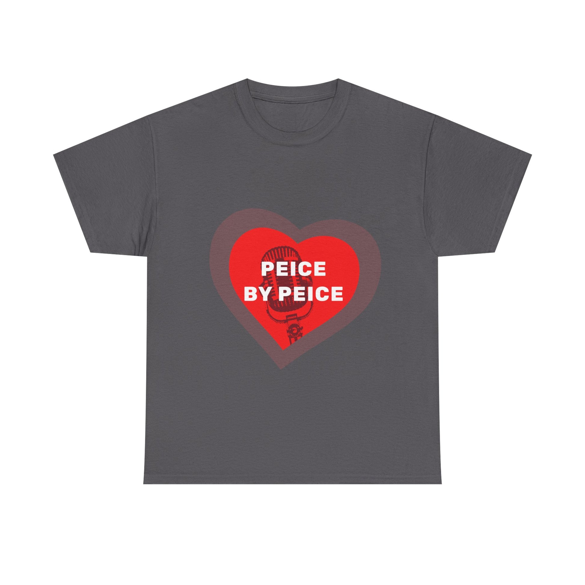 Piece by Piece Mic Drop Unisex Heavy cotton tee Printify