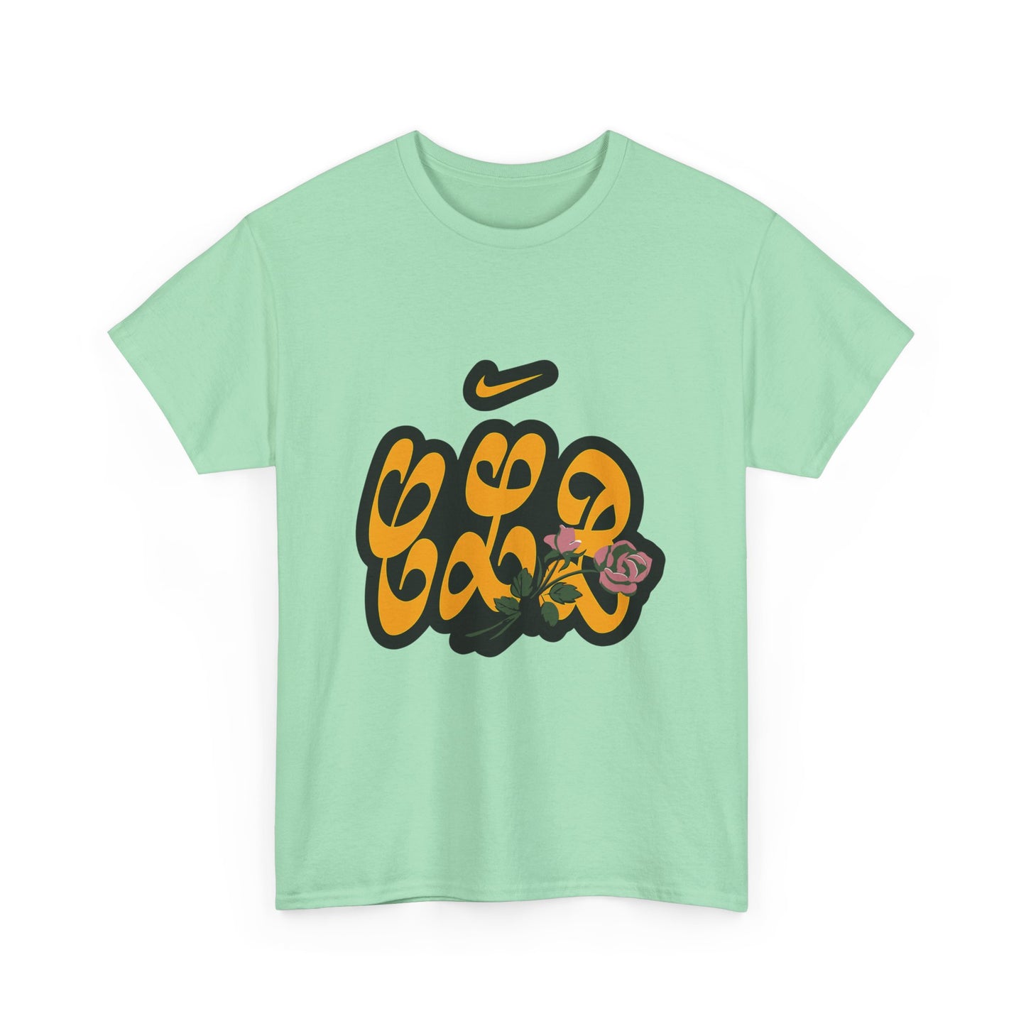 CLB Rose Bloom Heavy Cotton Tee Printify