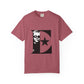 Black & White Portrait Unisex Garment-Dyed T-shirt - snazzymerch