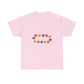 Retro Floral Groove Unisex Heavy cotton tee Printify