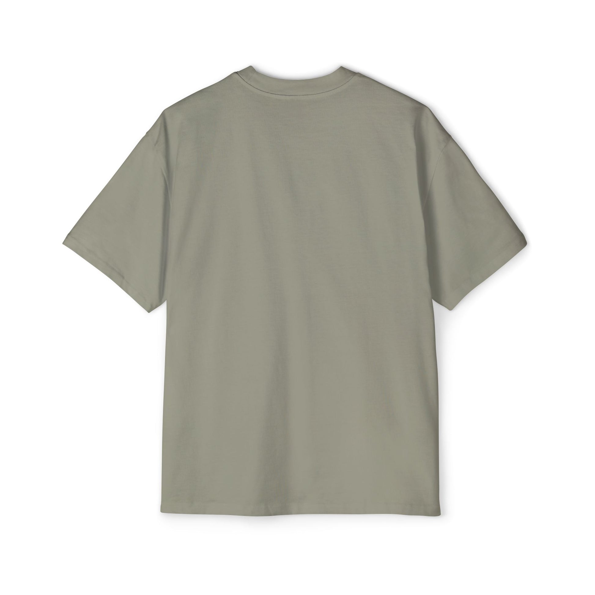 Candy Cane Loading Bar Men's Heavy Oversized Tee – Christmas Sale Edition Printify