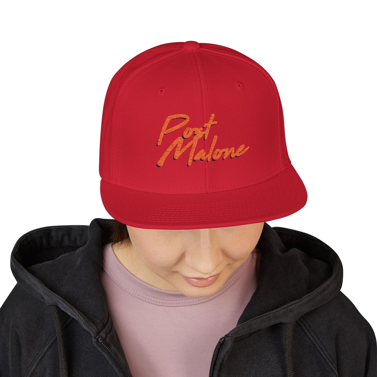 Snapback (Embroidery) – Post Malone Name Design Printify