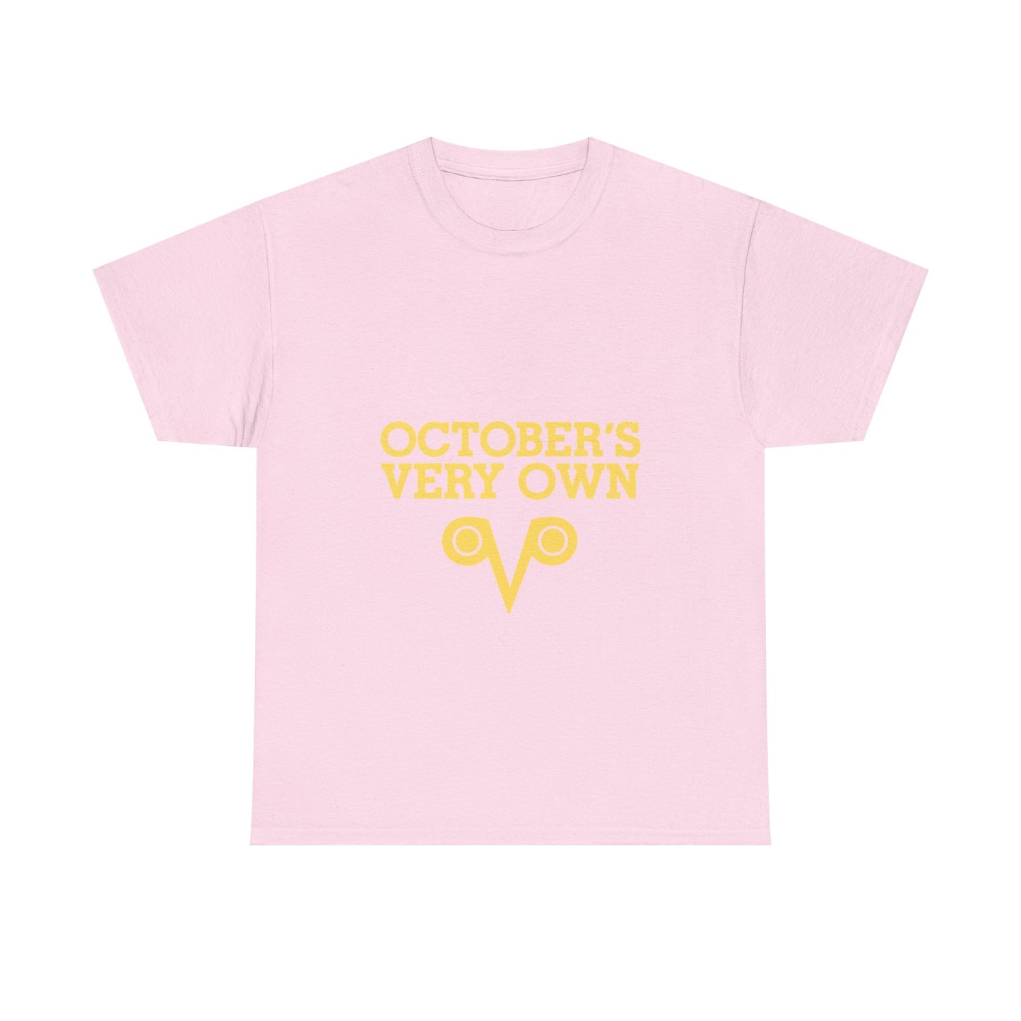 October’s Very Own Bold Logo Heavy Cotton Tee Printify