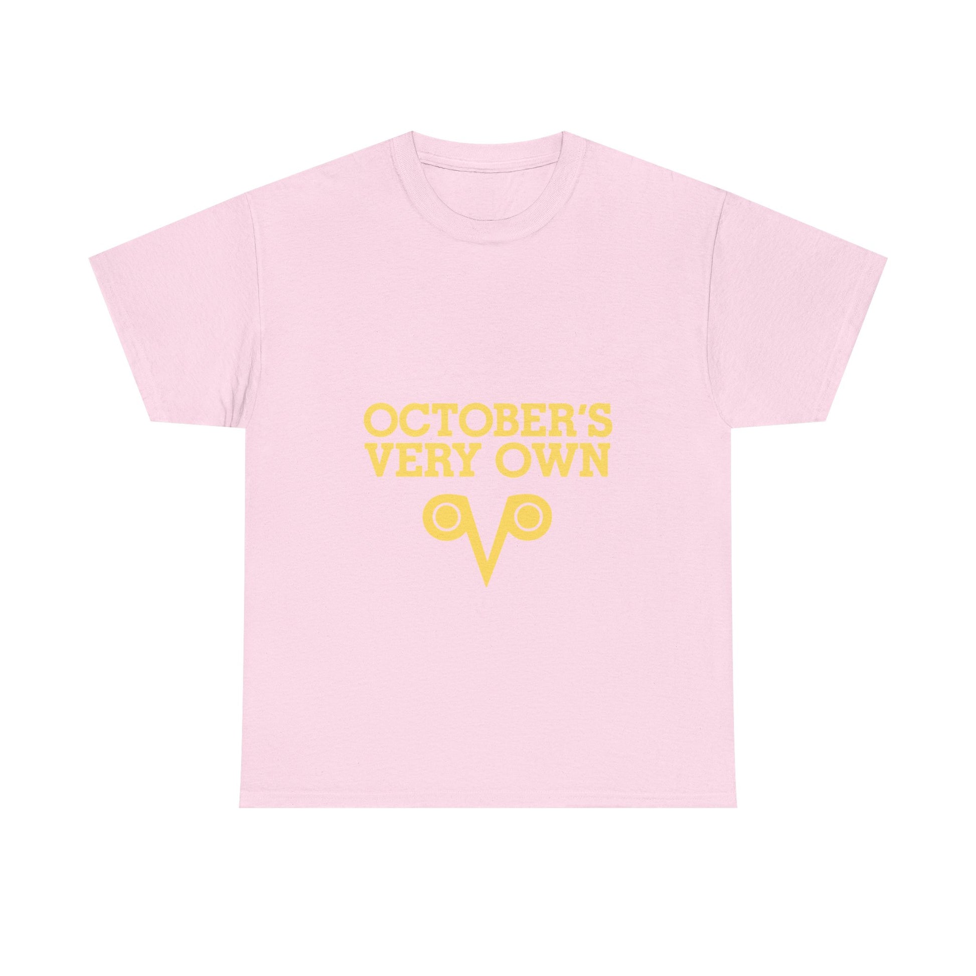 October’s Very Own Bold Logo Heavy Cotton Tee Printify