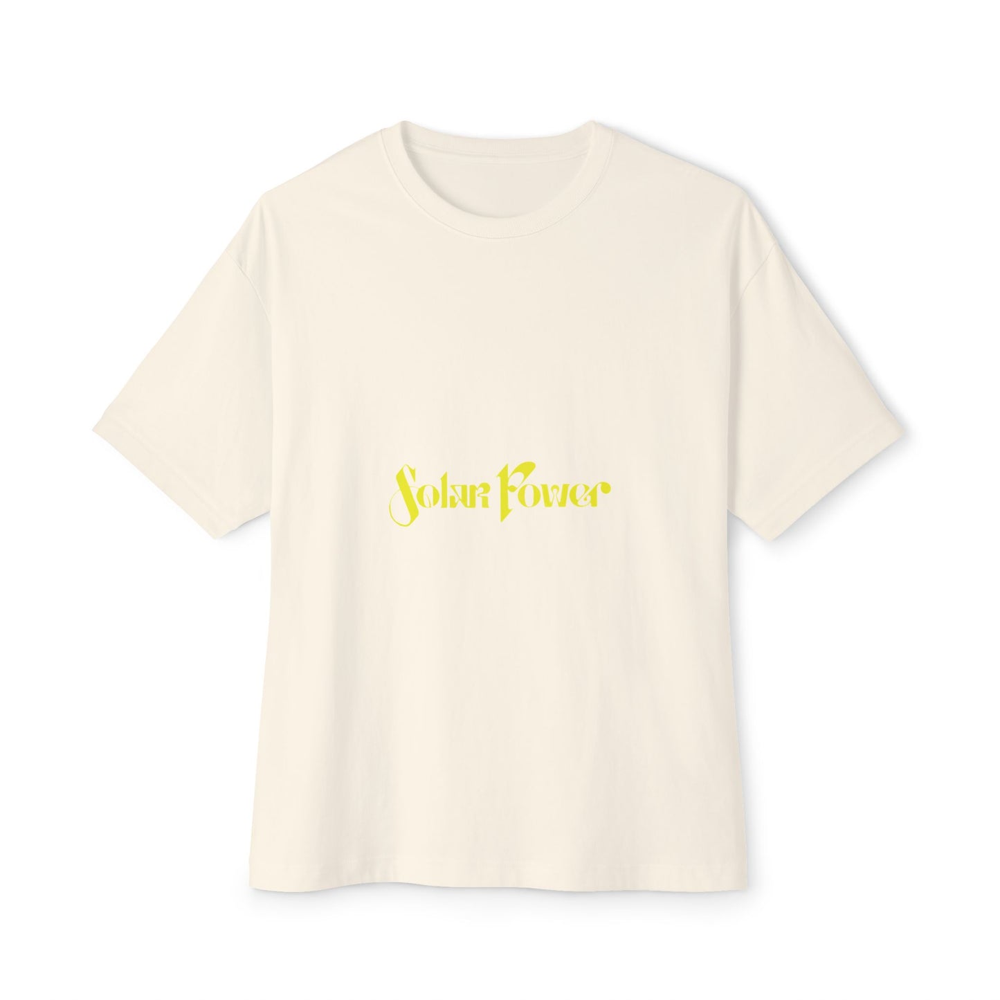 Solar Glow Unisex Oversized Boxy Tee - snazzymerch