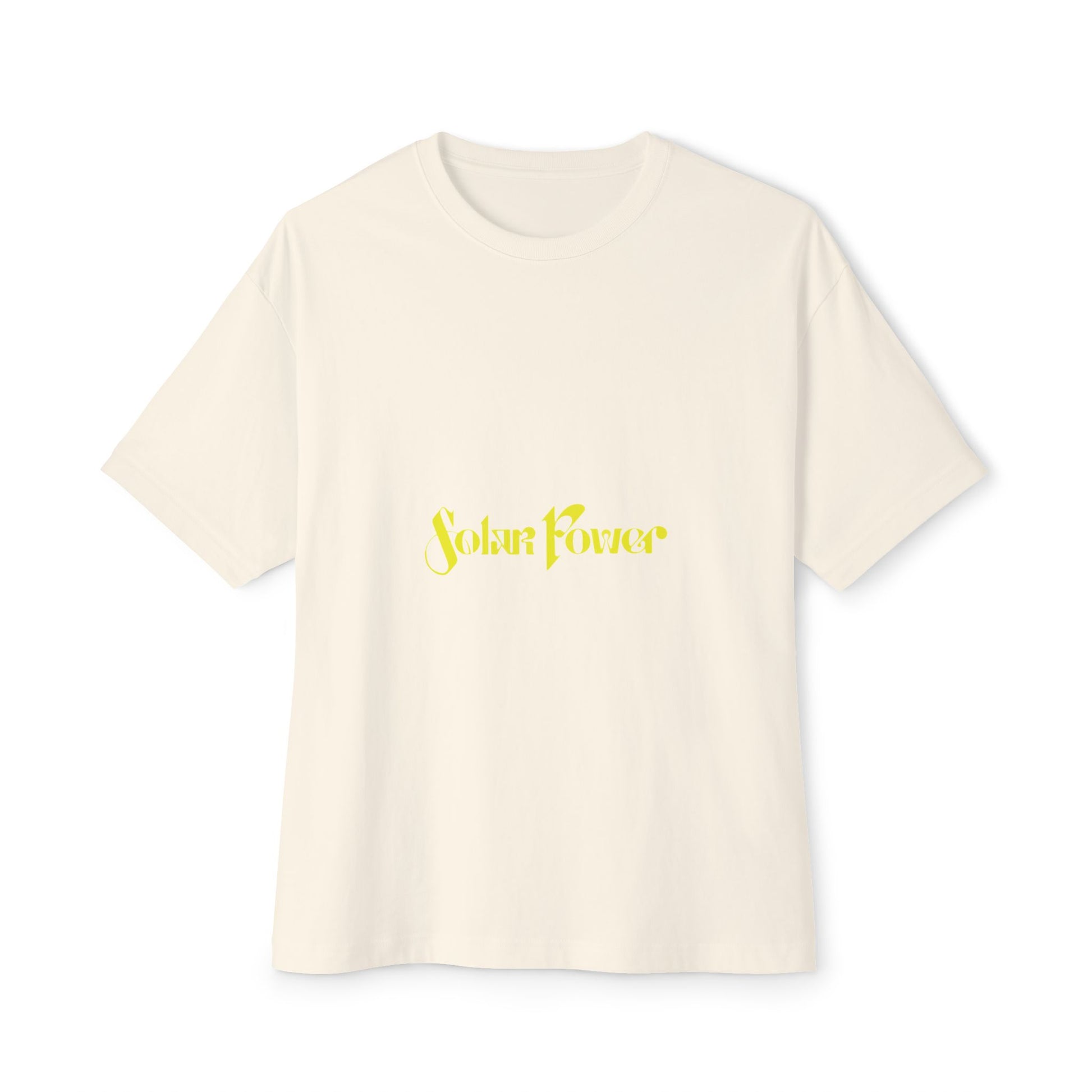 Solar Glow Unisex Oversized Boxy Tee - snazzymerch