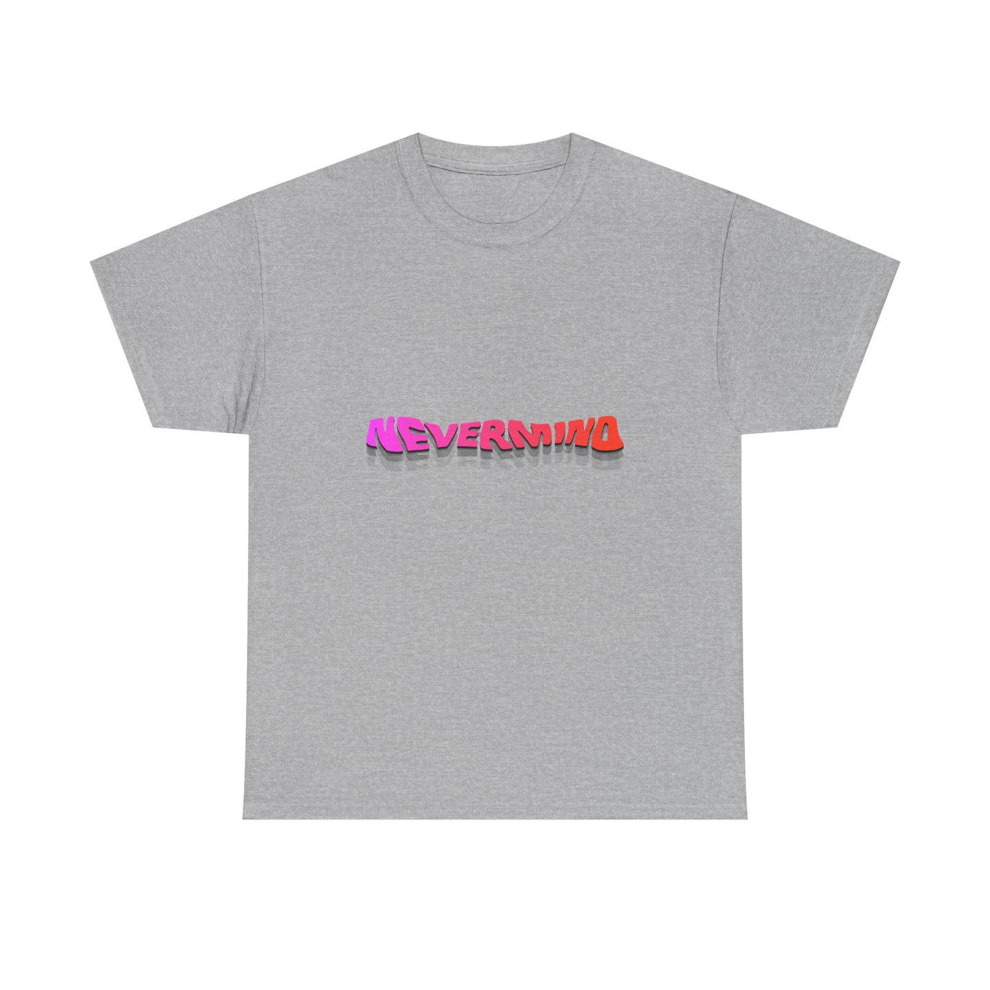 Wavy Groovy Typography Unisex Heavy Cotton Tee - snazzymerch