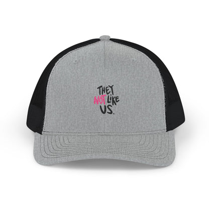 . Bold “NOT” Statement Snapback Trucker Cap - snazzymerch