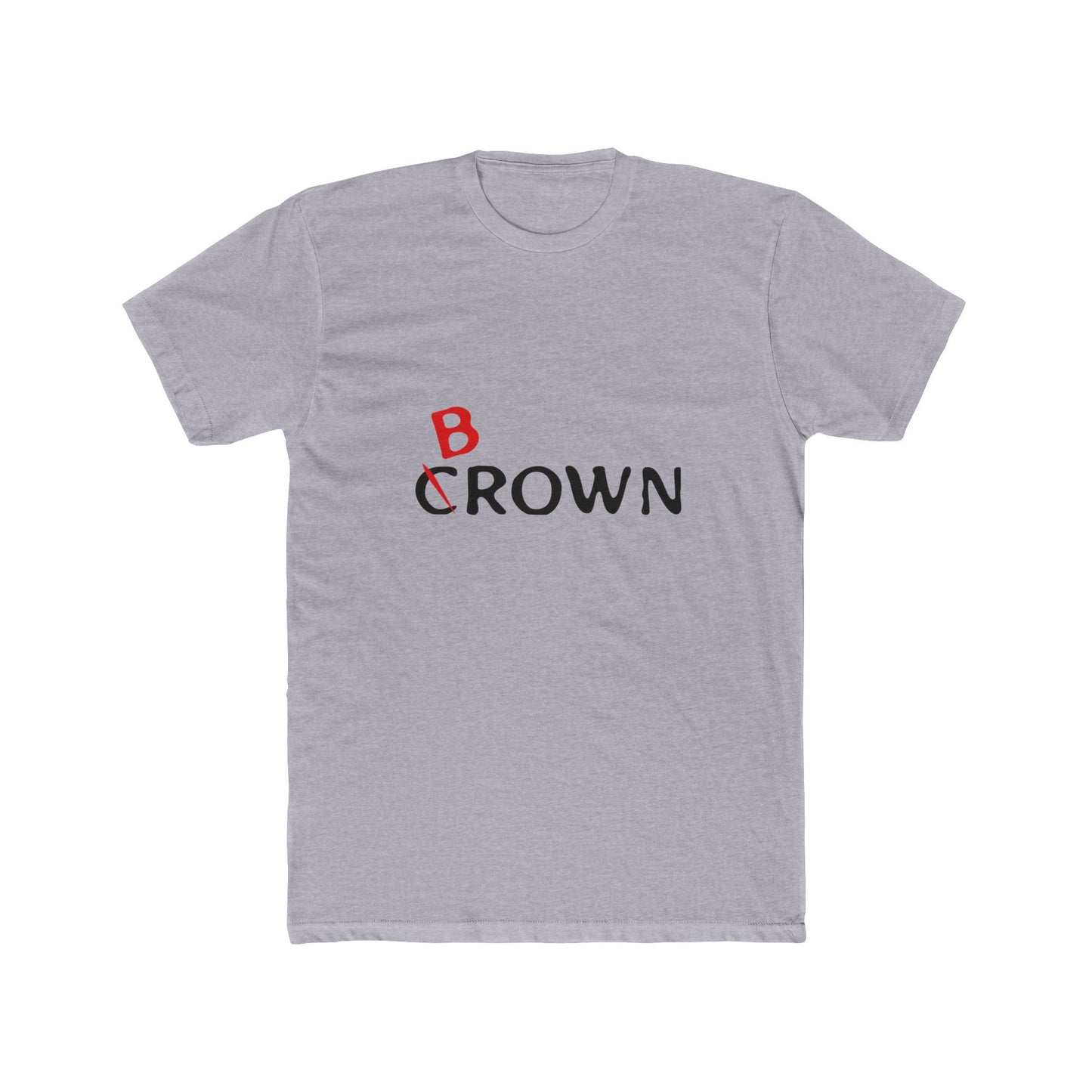 Abstract Red Flag Typography Unisex Cotton Tee - snazzymerch