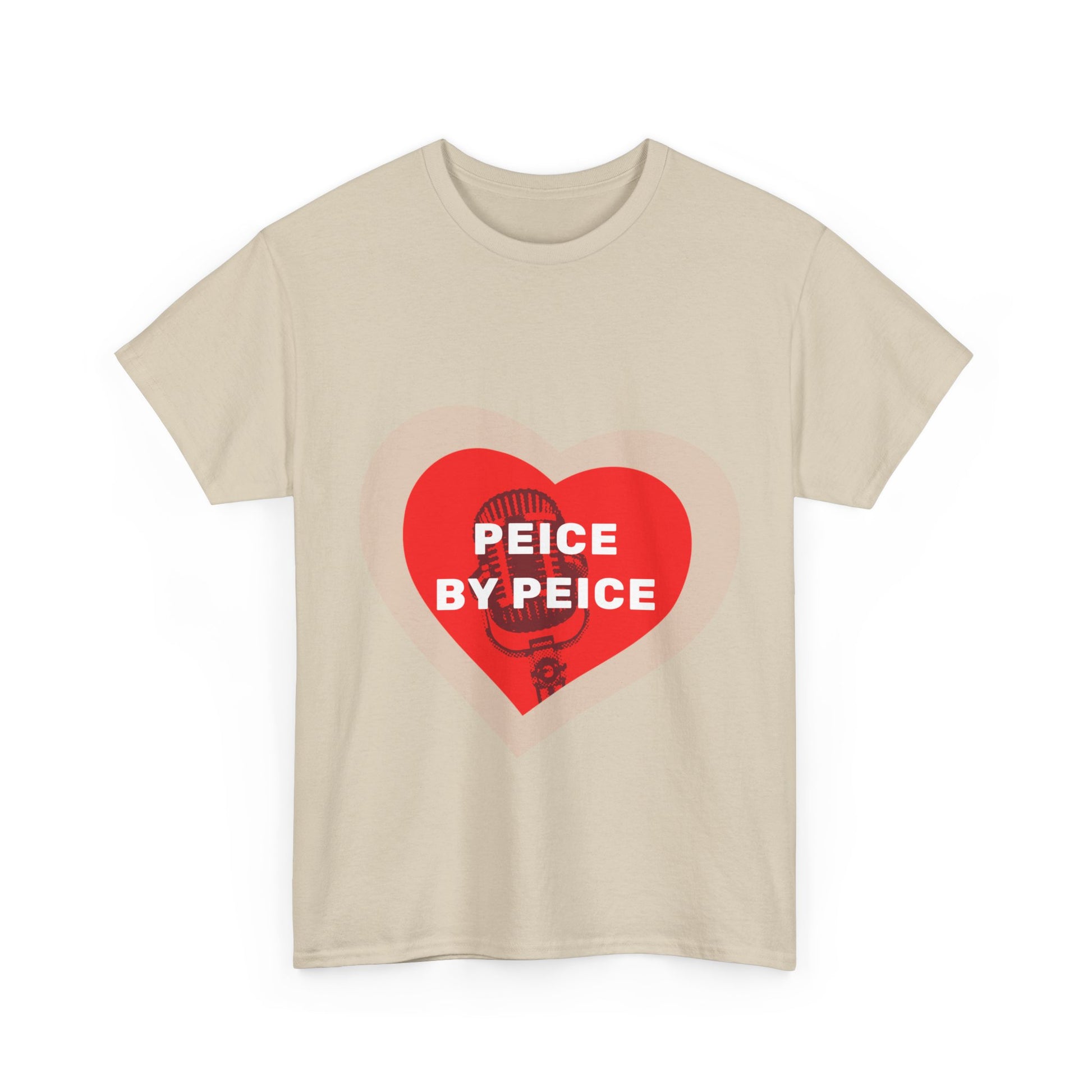 Piece by Piece Mic Drop Unisex Heavy cotton tee Printify