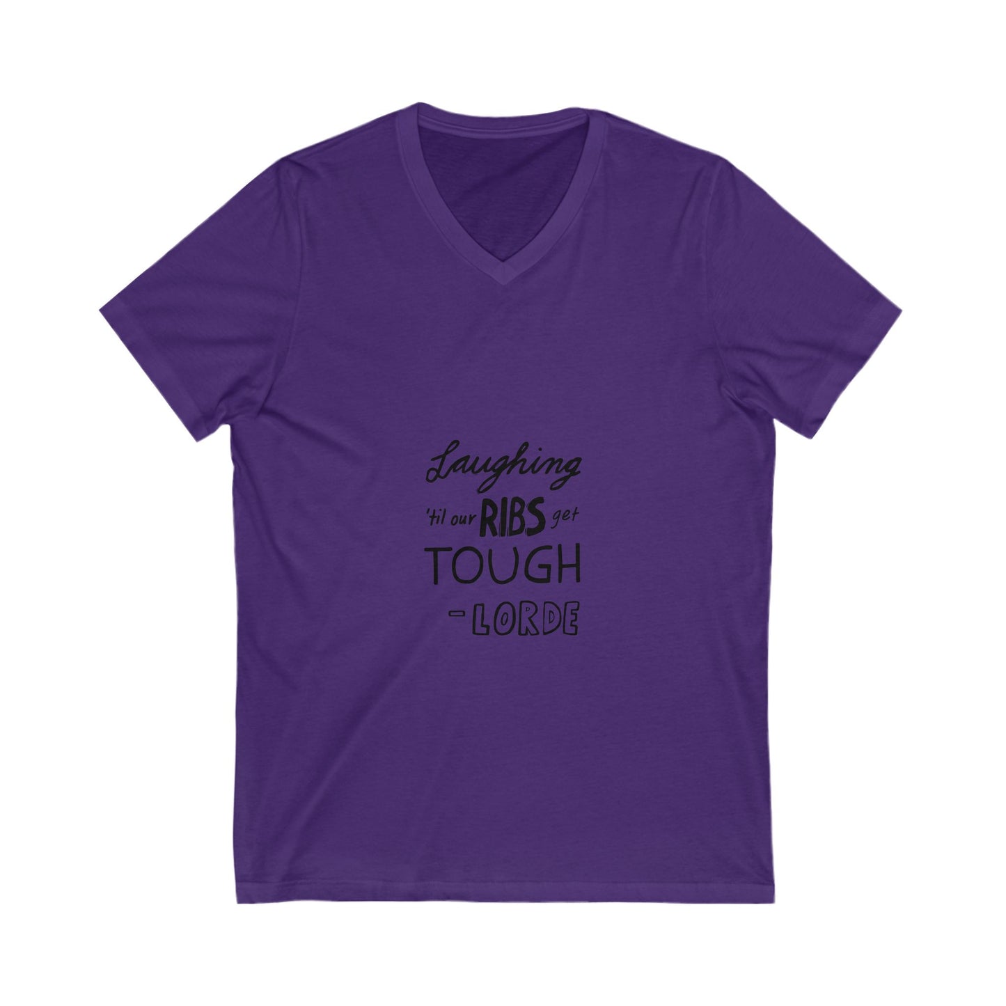 Golden Horizon Unisex Jersey Short Sleeve V-Neck Tee - snazzymerch