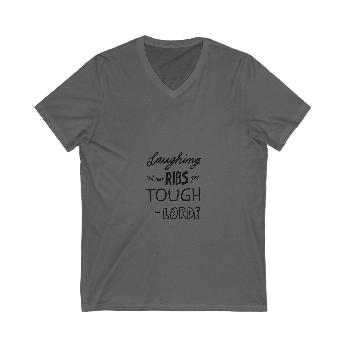 Golden Horizon Unisex Jersey Short Sleeve V-Neck Tee - snazzymerch