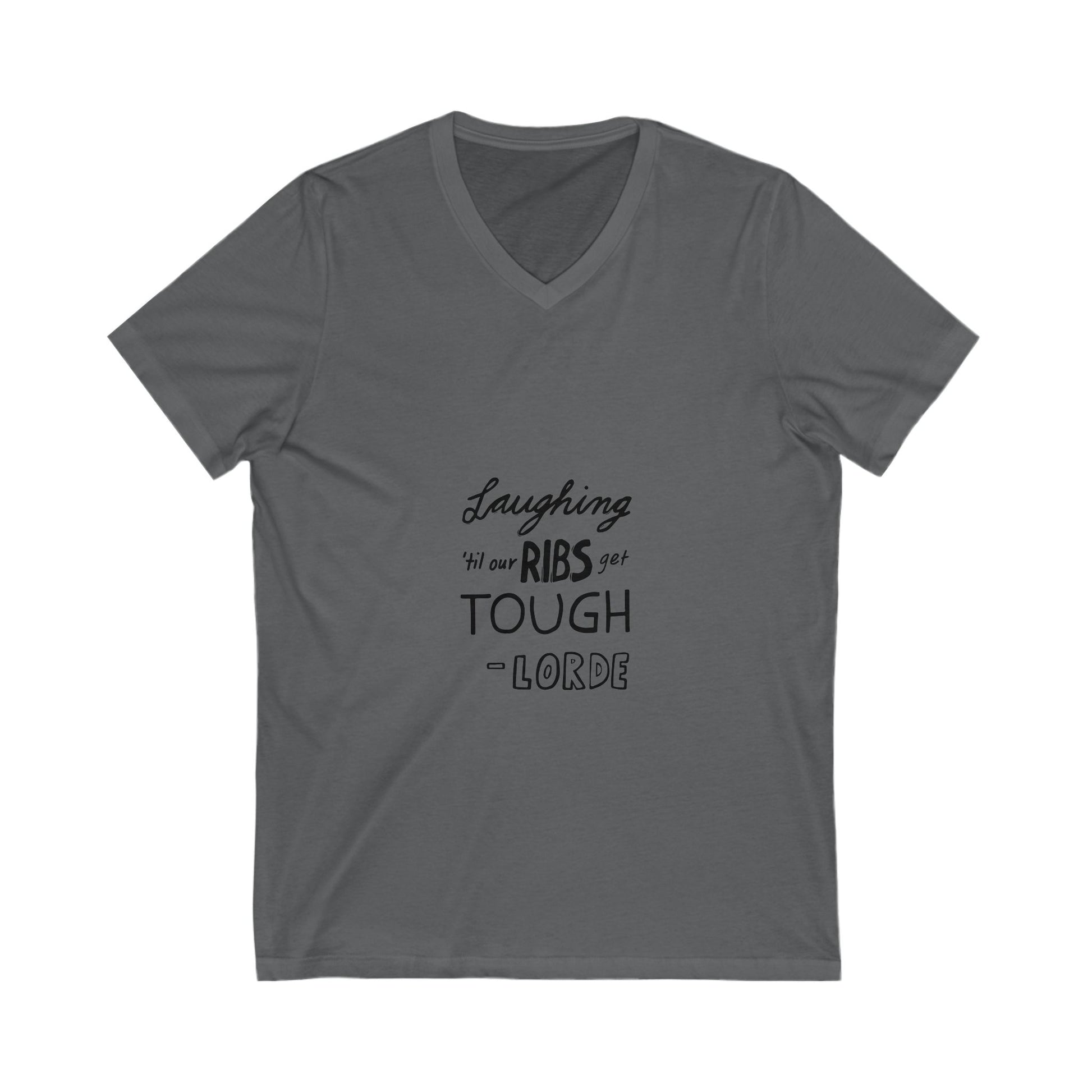 Golden Horizon Unisex Jersey Short Sleeve V-Neck Tee - snazzymerch