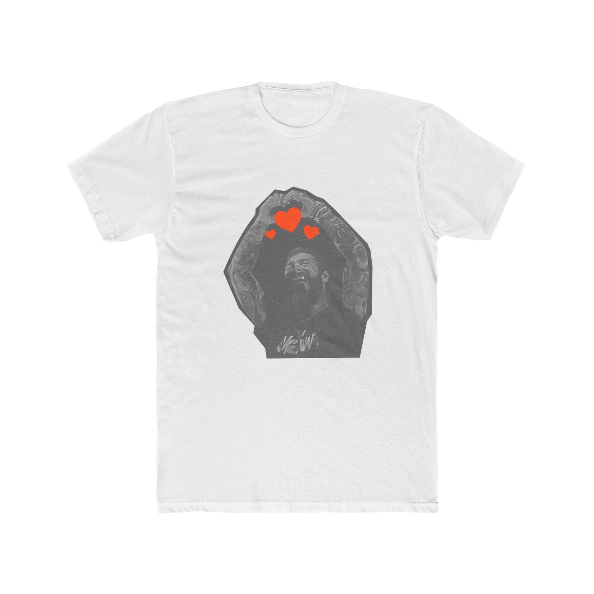 Unisex Cotton Tee – Post Malone Heartfelt Wishes Printify