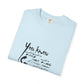 Bold Outline Logo Unisex Garment-Dyed T-shirt - snazzymerch