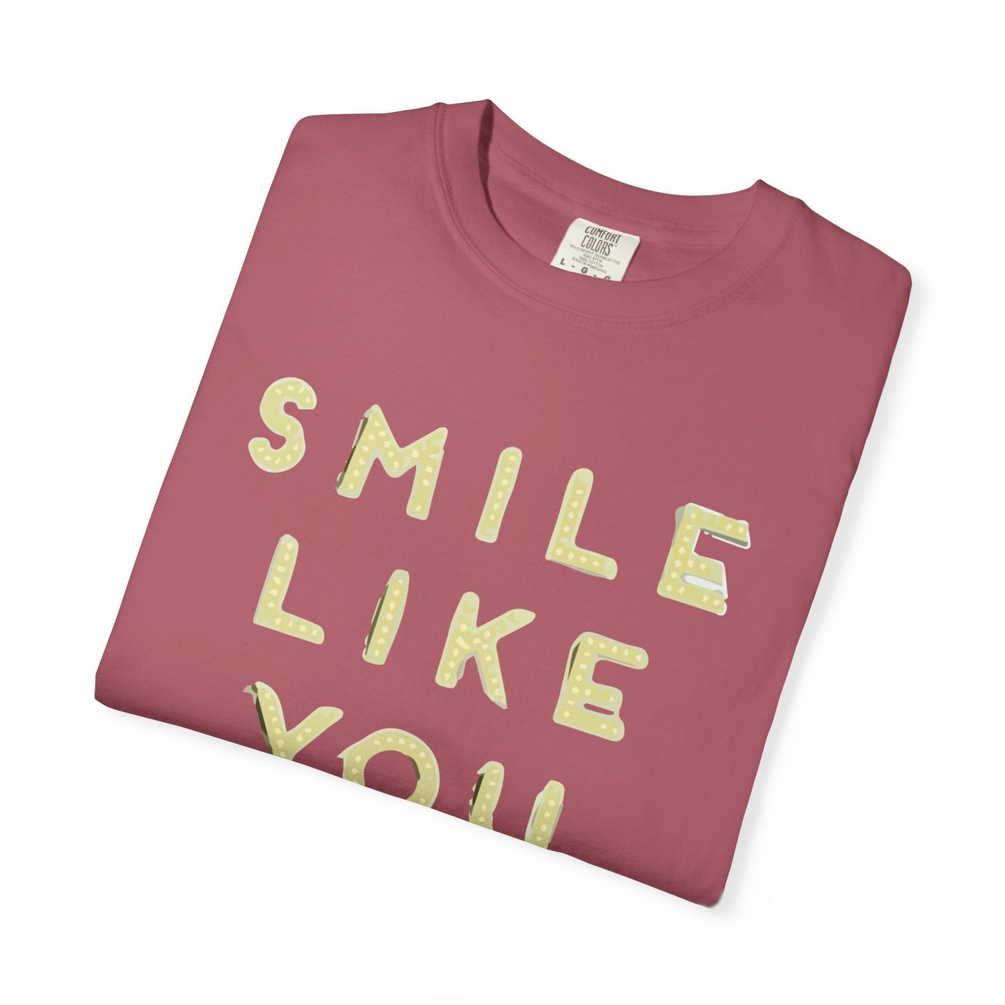 Glow-Inspired Quote Unisex Garment-Dyed T-shirt - snazzymerch