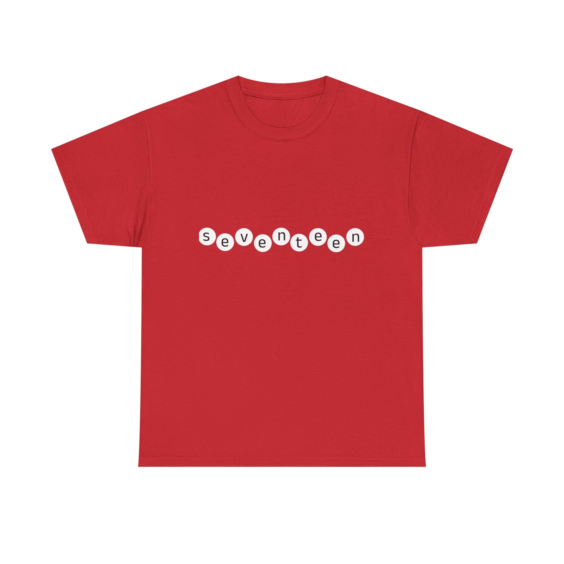 Minimal White Orbit Unisex Heavy Cotton Tee - snazzymerch