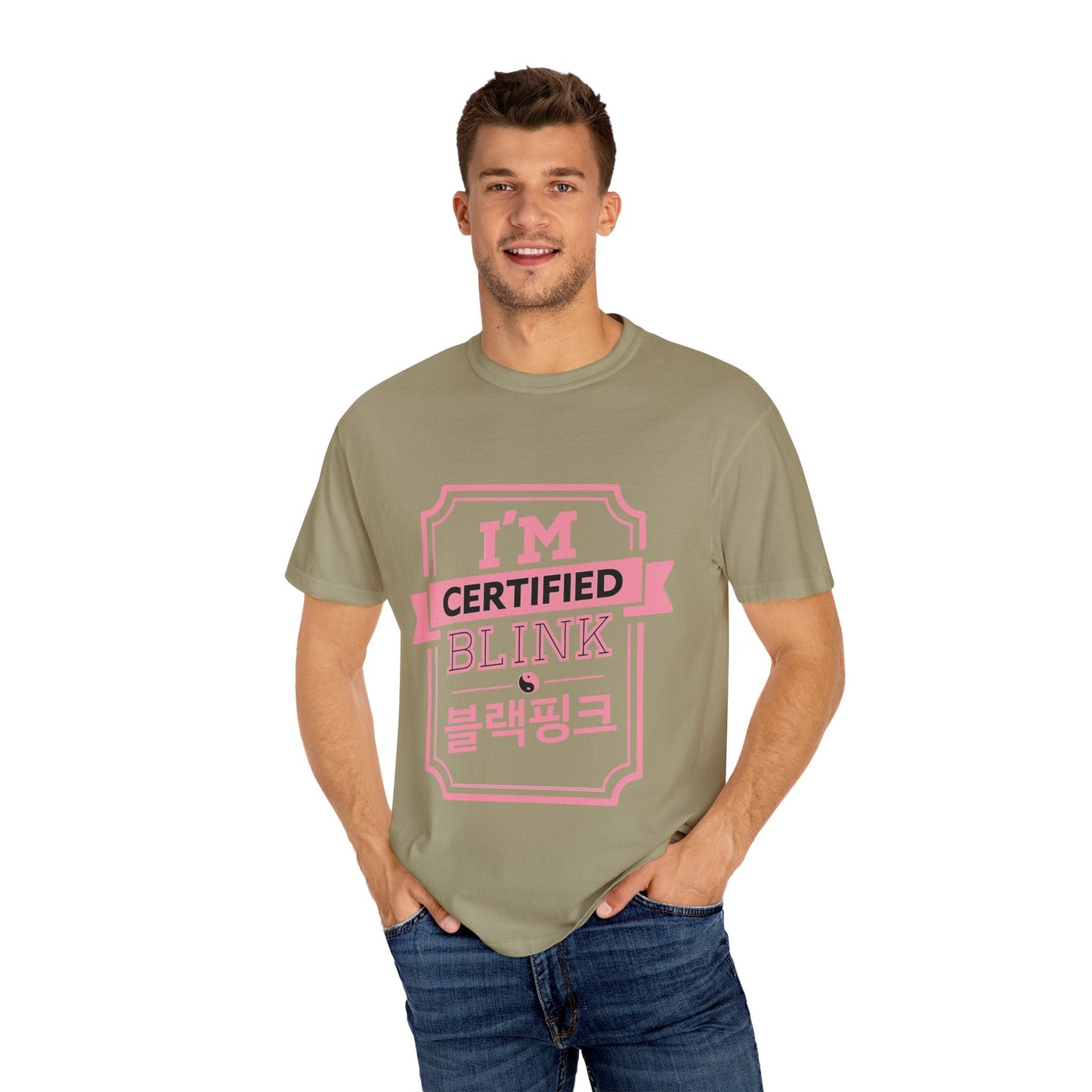 Certified BLINK Badge – Dyed T-shirt Printify