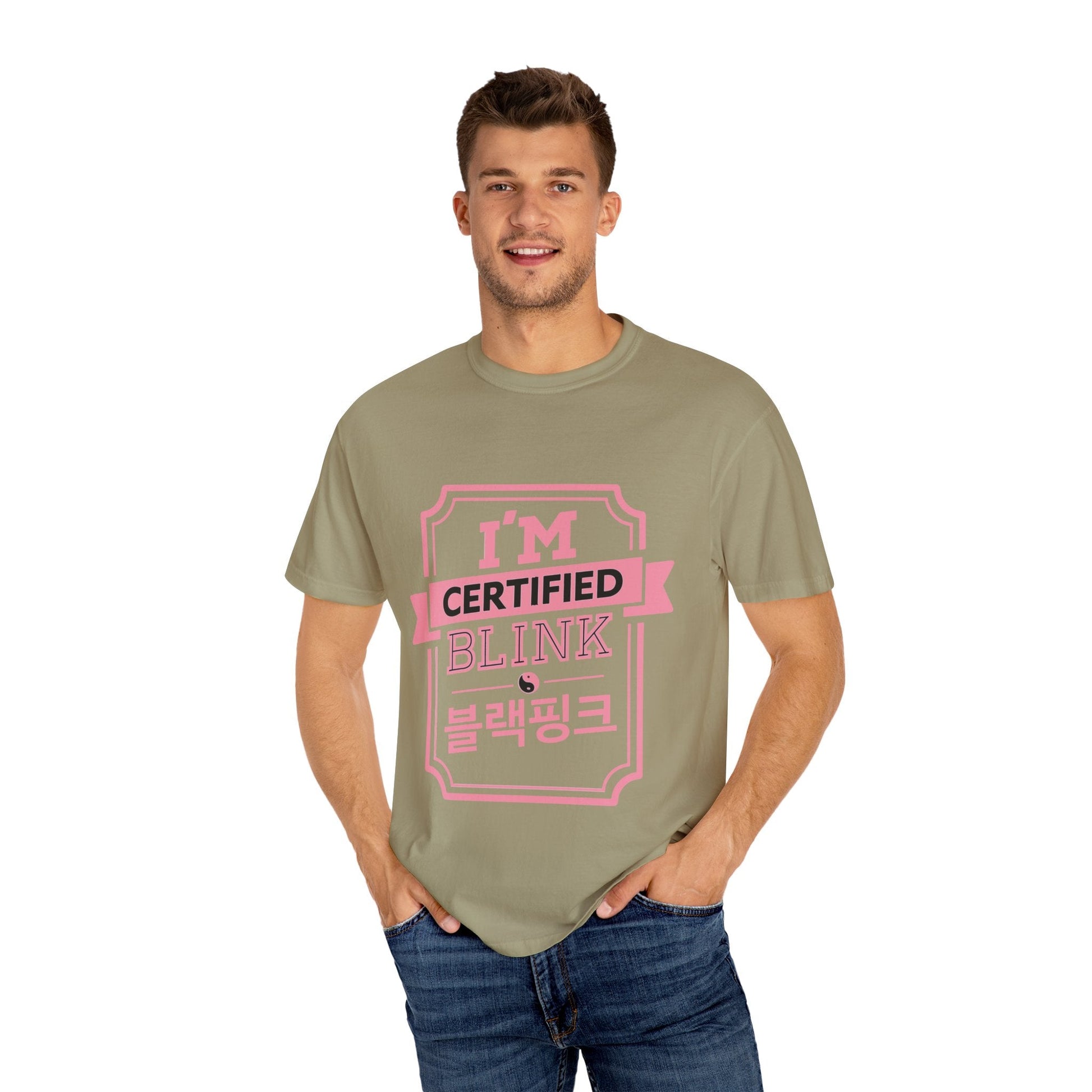 Certified BLINK Badge – Dyed T-shirt Printify
