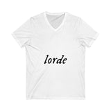 Radiant Sun Unisex Jersey Short Sleeve V-Neck Tee - snazzymerch