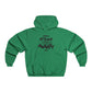 Block Font Quote Men's NUBLEND® Hooded Sweatshirt - snazzymerch