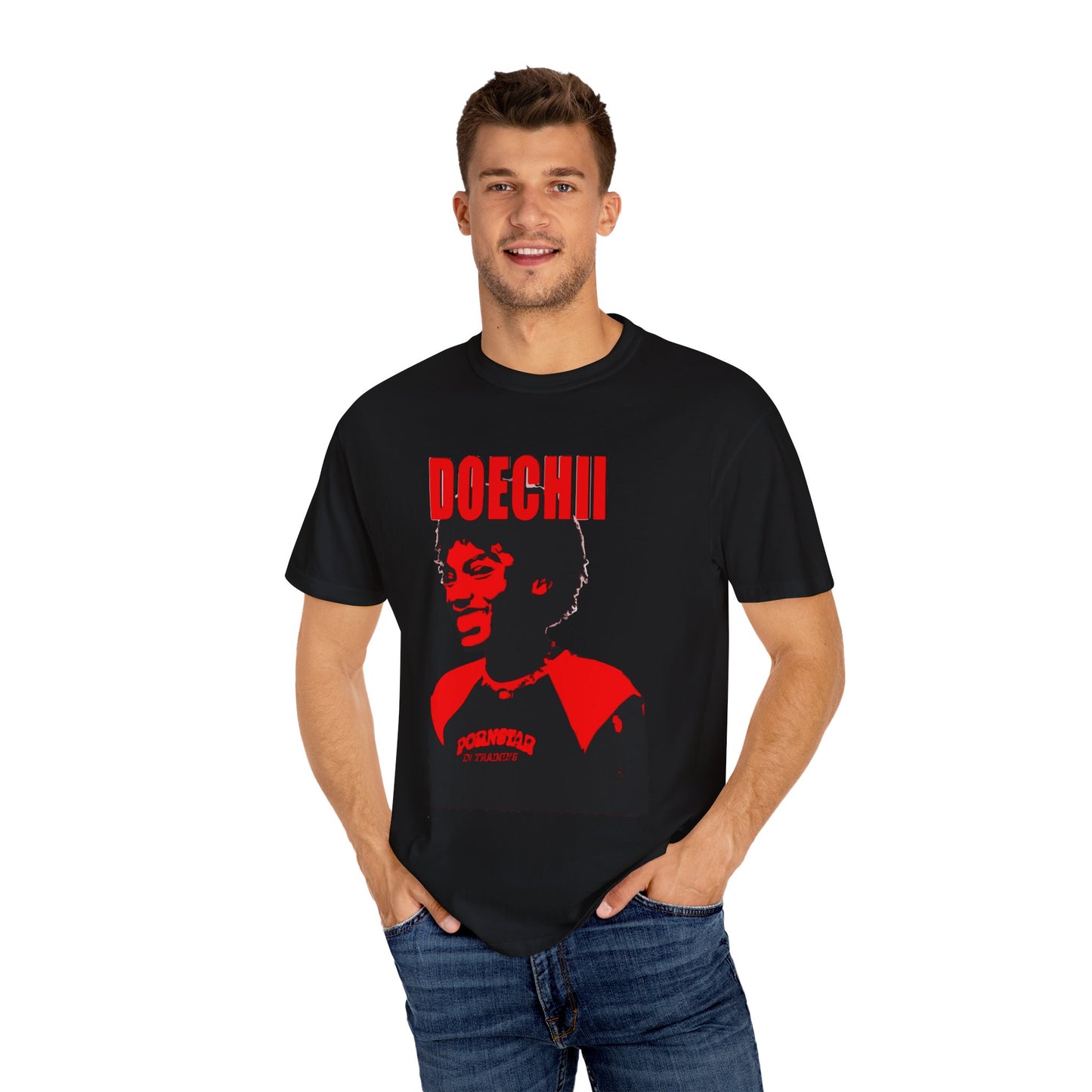 Art Portrait Unisex Garment-Dyed T-shirt - snazzymerch