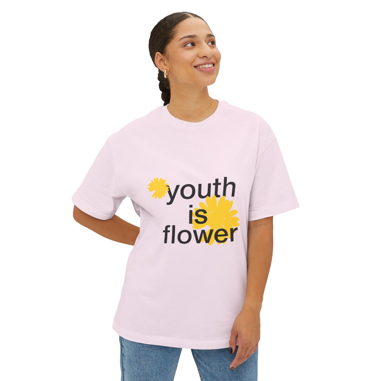Rebel Spark Unisex Oversized Boxy Tee - snazzymerch