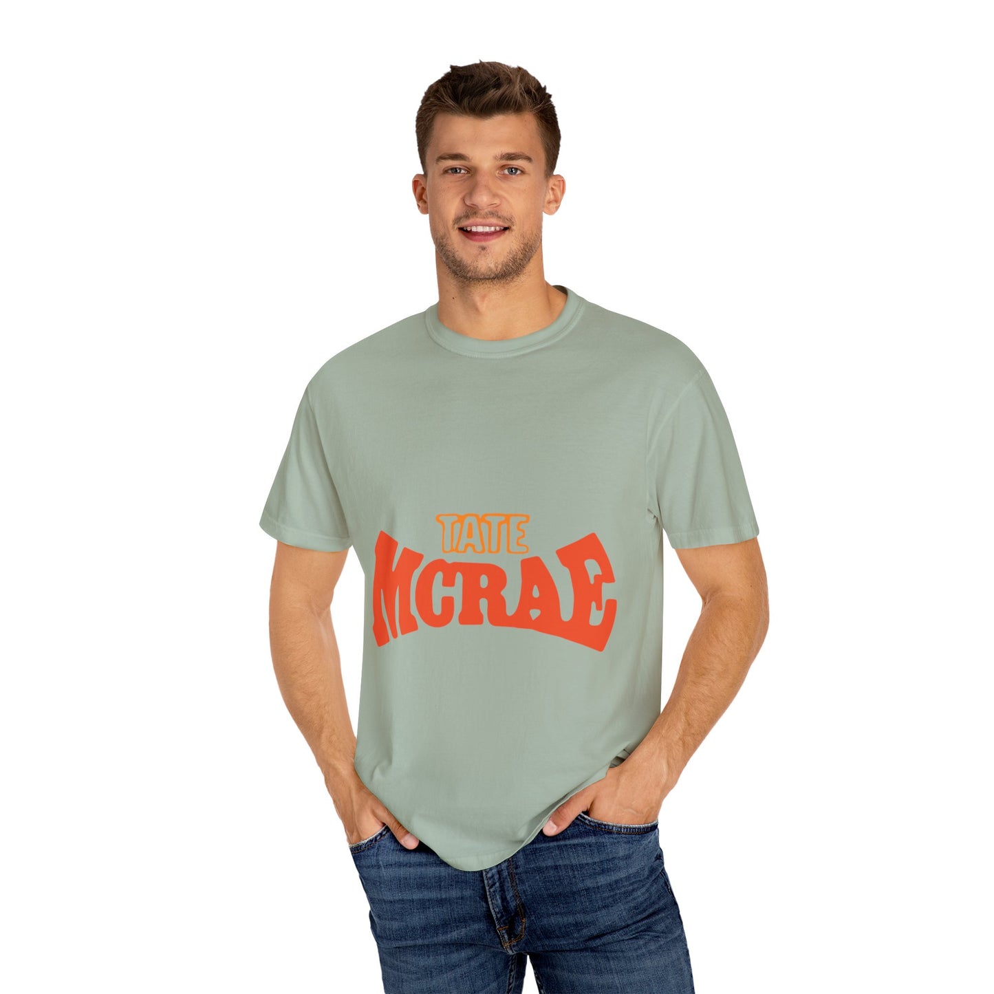 Pastel Retro Unisex Garment-Dyed T-shirt - snazzymerch