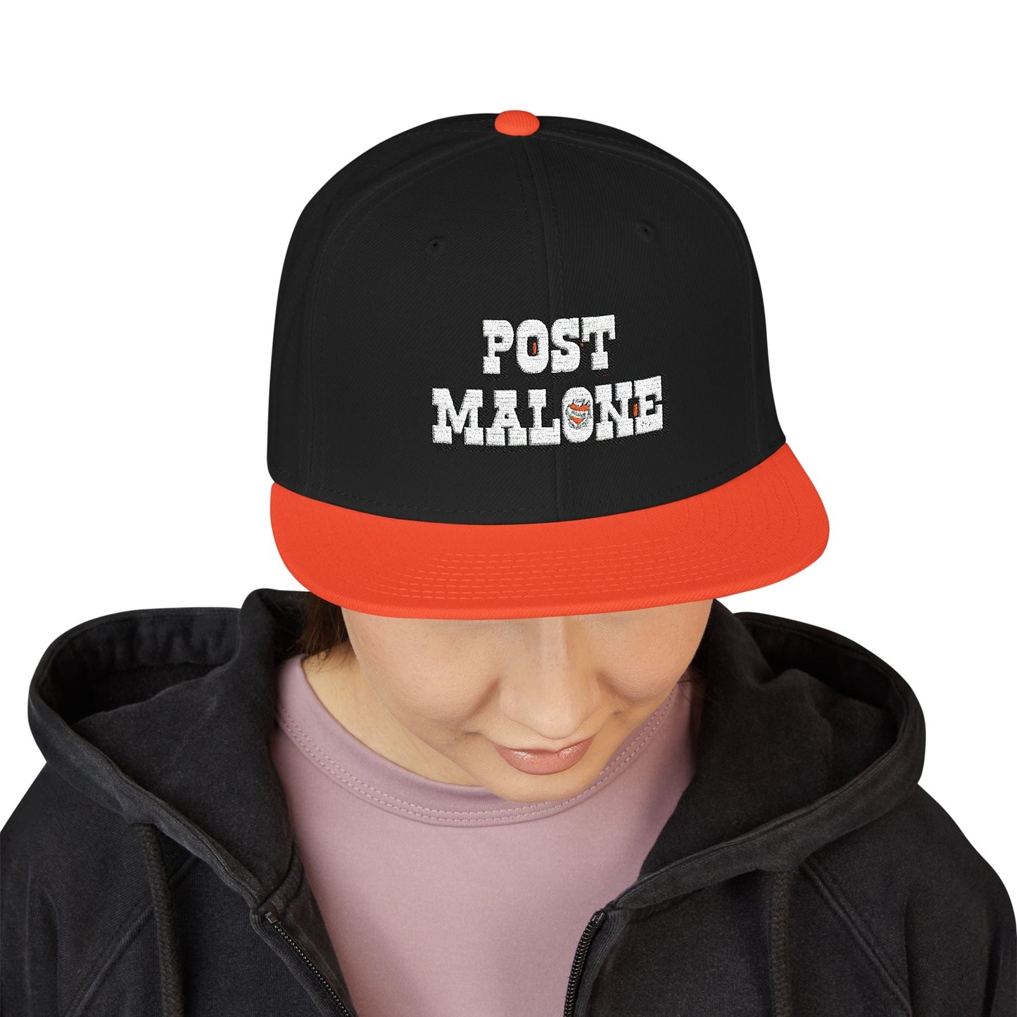 Snapback (Embroidery) – Post Malone Bold Design Printify