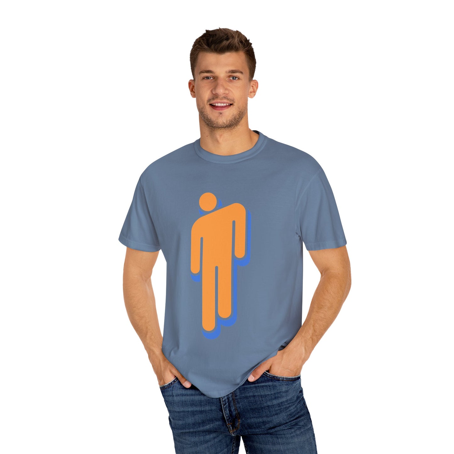 Billie Eilish Inspired Dyed T-shirt – Walk Alone Icon Edition Printify