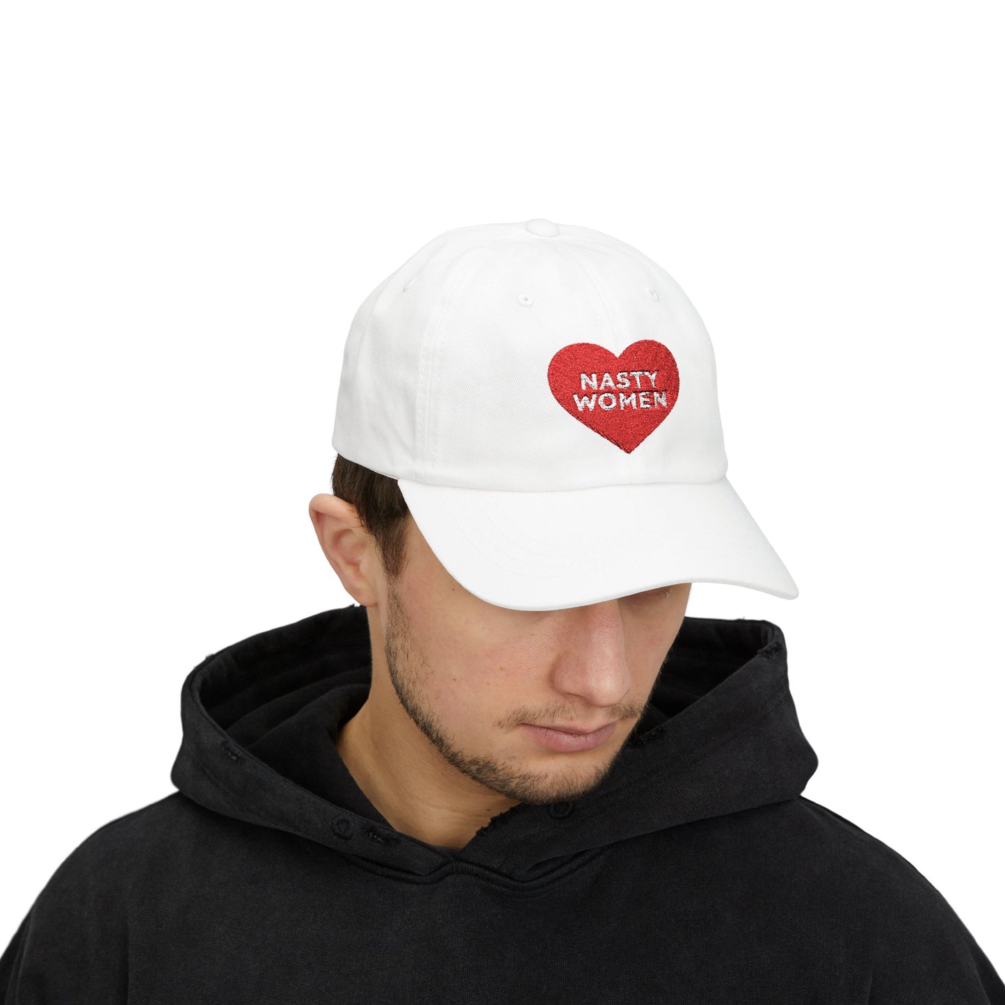 Nasty Women Heart Classic Dad Cap Printify