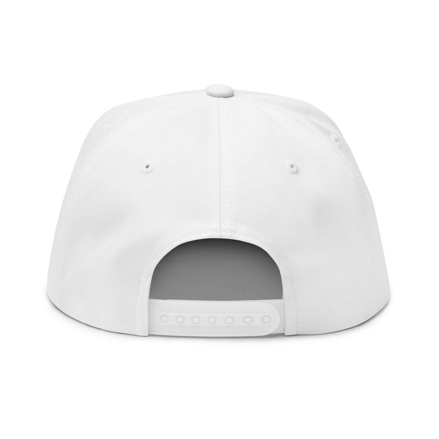 Happy Times Gradient Flat Bill Cap (Embroidery) - snazzymerch