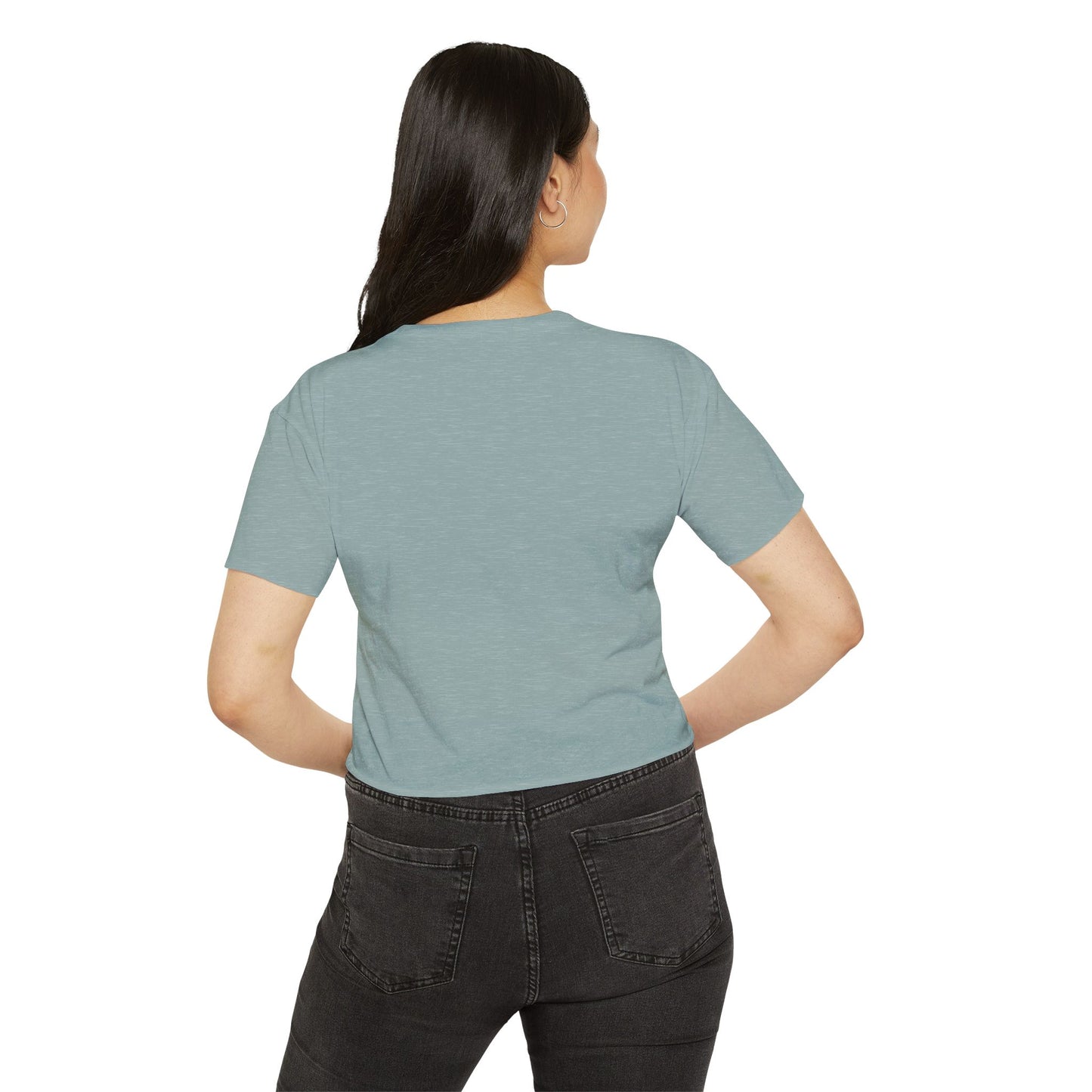 Pop Muse Silhouette Women's Festival Crop Top - snazzymerch